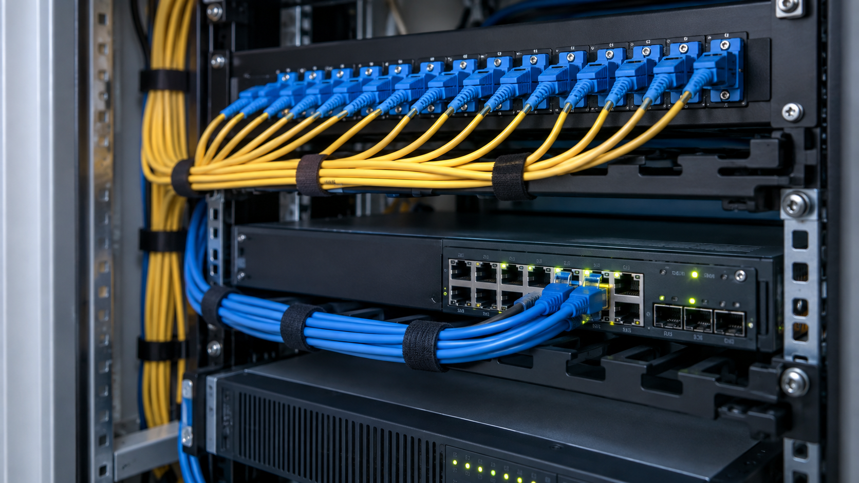Business fiber-optic equipment and internet router